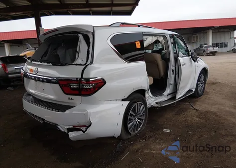 2021 Nissan Armada Sl 2Wd z USA, uszkodzony, nr VIN JN8AY2BC9M9148556